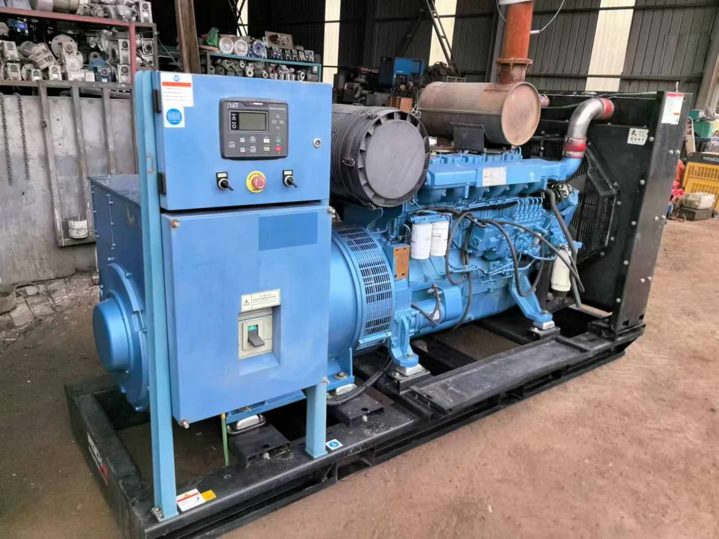 图木舒克500kW 柴油发电机组可带动设备功率的计算公式是什么？
